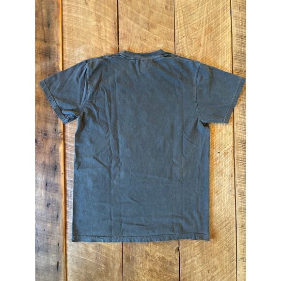 Comfort Colors Women’s Small Graphic Tee Butterfly Floral Celestial Black - Picture 3 of 6